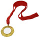 Ozdobná zlatá medaile