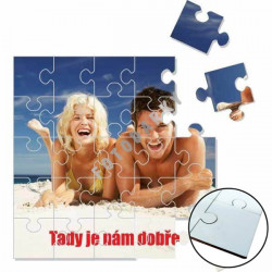 Dřevěné puzzle