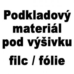 filc pod výšivku