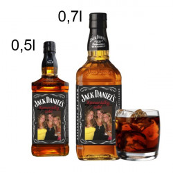 Jack Daniels s vlastní etiketou