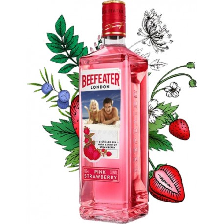 Beefeater PINK s vlastní etiketou