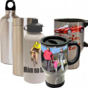 Thermos, thermo-mugs, bottles